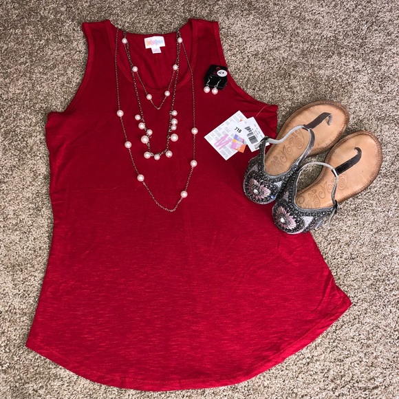 ❌SOLD❌ LuLaRoe Tank M - Picture 3 of 3